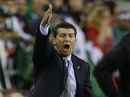 El técnico nacional ''calma las aguas'' tras el triunfo. AFP /