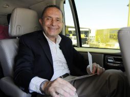 El candidato de la coalición Compromiso por Baja California (PRI, PVEM, PT, PES), Fernando Castro Trenti. ARCHIVO /