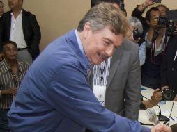 El candidato panista precisó que el estado entrará en un nuevo proceso para la obtención de fondos federales. ARCHIVO /