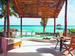 Relajado. Papás e hijos  a disfrutar de las instalaciones del hotel. ESPECIAL /