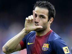 Cesc sería otro jugador que abandonaría las filas del cuadro catalán. AFP /