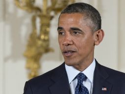 Barack Obama indica que Estados Unidos apoya la lucha antidrogas de México. AP /