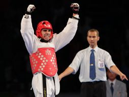 Uriel Urdiano se proclama campeónd el mundo en Puebla. EFE /