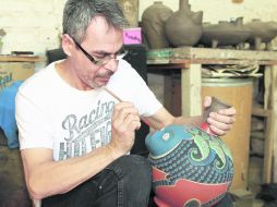 Cortéz ha realizado dos exposiciones de manera individual, una en Tonalá y otra en la Ciuad de México. EL INFORMADOR /