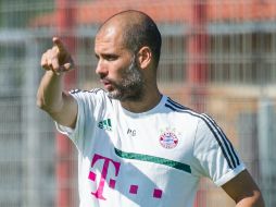El primer juego oficial de Pep con Bayern será en el Allianz Arena ante Borussia. AP /