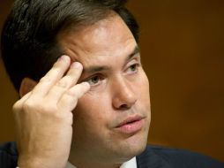 Rubio considera que Obama debe ''de inmediato'' anular su decisión de flexibilizar las restricciones de viajes y remesas a Cuba. AFP /