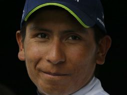 El colombiano está a 21 segundos de la plaza dos. AFP /