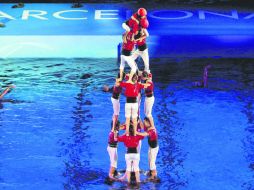 Inauguración en el Palau Sant Jordi de Barcelona. EFE /