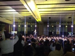 El ex jefe de Gobierno, Marcelo Ebrard, presenta su nuevo proyecto de izquierda. Foto: @MarioMCarrillo ESPECIAL /