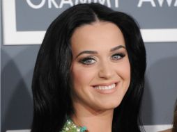 Katy Perry promocionó la cinta ''Los Pitufos 2'', la cual se estrenará en México en agosto próximo. ARCHIVO /