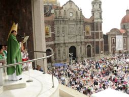 Más de cien mil peregrinos arriban a la Basílica de Guadalupe procedentes de Querétaro. NTX /