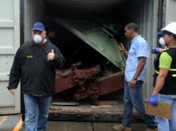 El presidente de Panamá, Ricardo Martinelli habló sobre la nota emitida por la ONU con respecto al buque norcoreano retenido. AFP /