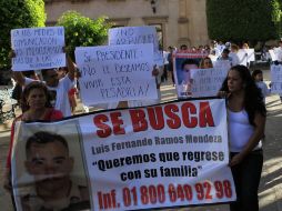 Familiares piden a las autoridades seguridad y que no ''fabriquen culpables''.  /