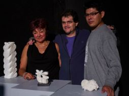 La delegación mexicana en la Bienal de la Piedra ''Marc La Tour'' de Francia. NTX /