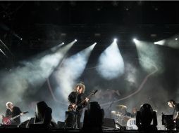 The Cure durante su última presentación en el Foro Sol de la Ciudad de México. ARCHIVO /