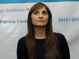 Cynthia Patricia Cantero aseguró que espera presentar el análisis el próximo miércoles. ARCHIVO /