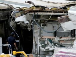 El origen del accidente en que murieron 79 personas será rrevelado al avanzar las investigaciones. EFE /