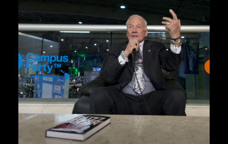 Buzz Aldrin fue fuente de inspiración para el astronauta de la saga ''Toy Story'', de Disney y Pixar. AFP /