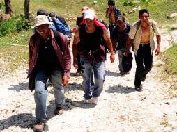 Los ''polleros'' cobraban dos mil 500 dólares por cada indocumentado; los escondían en casas y moteles. ARCHIVO /