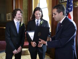 Los matrimonios homosexuales son legales en más de una cuarta parte de los 50 estados de la nación norteamericana. AP /