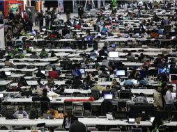 El proyecto presentado en Campus Party permitirá una mayor cobertura de los servicios de telecomunicaciones. ARCHIVO /