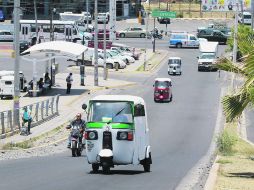 Tlajomulco. El fraccionamiento Santa Fe es uno de los puntos en donde operan los mototaxis en la Zona Metropolitana de Guadalajara. EL INFORMADOR /