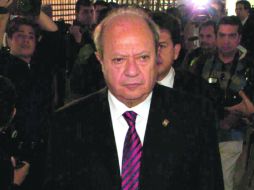 Carlos Romero Deschamps se ha desempeñado como lider del STPRM desde 1996. NTX /