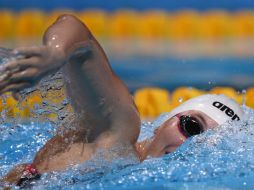 Los miembros de la escuadra nacional lograron un tiempo de 7:15.97, a sólo tres puestos de entrar en la final. AFP /