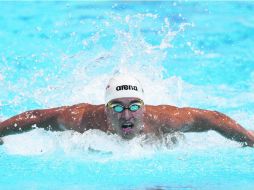 Dominante. Chad le Clos logró la medalla de oro de los 100 y 200 metros mariposa. AFP /