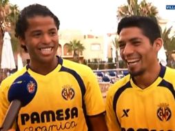 Giovani y Javier se han acercado más debido a que ahora defienden los mismos colores. ESPECIAL /