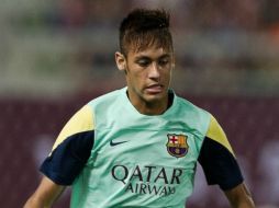 Neymar da Silva espera concluir de buena manera la pretemporada. AFP /