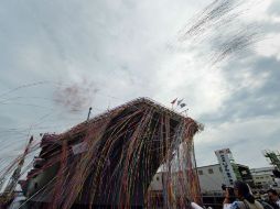La presentación del helipuerto coincide con el 68 aniversario del lanzamirnto de la bomba atómica. AP /