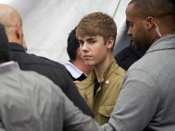Justin Bieber en lo que va del año no se ha podido alejar de los escándalos. ARCHIVO /