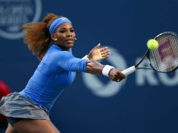 Se luce. Serena Williams se impuso en sets corridos, por parciales de 6-3 y 6-2. AFP /