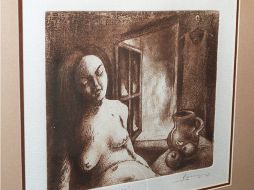 La muestra está conformada por una representativa selección de obras realizadas al aguardiente y aguatinta. ARCHIVO /