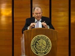 Edgar Elías Azar asegura que la PGJDF ha cuidado con mucho esmero el trabajo de investigación. ARCHIVO /