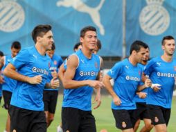 Héctor (c) es pretendido por clubes en la Liga Premier de Inglaterra. ESPECIAL /