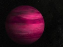 El mundo rosa llamado GJ 504b, es cuatro veces mayor que Júpiter. ESPECIAL NASA  /