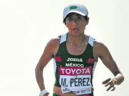 Madaí Pérez mejoró su rendimiento a partir de su maternidad. AFP /