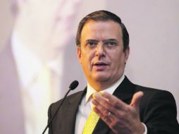 Marcelo Ebrard considera que el PRD atraviesa una ''crisis moral enorme'' y necesita renovarse y cambiar. NTX /