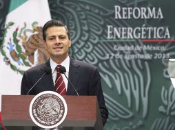 Enrique Peña Nieto presentó su propuesta de Reforma Energética. NTX /