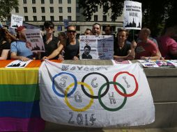 Una ola de manifestaciones en Rusia se ha dado para pedir que los juegos sean suspendidos. ARCHIVO /