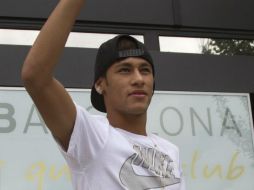 Neymar se encuentra en buen estado de salud y comiendo de manera saludable. ARCHIVO /