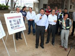 Ramiro Hernández espera concretar una inversión del Gobierno del Estado para dar comienzo con la segunda etapa de forma inmediata.  /