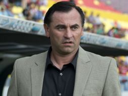 Carlos Bustos no considera a su equipo como favorito en el encuentro contra Atlas aunque vayan a jugar como locales. ARCHIVO /