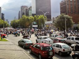 Los maestros de la CNTE planean un paro de labores indefinido para evitar que se apruebe la reforma educativa. SUN /