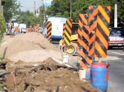 Por el momento, los trabajos en la obra se encuentran parados. ARCHIVO /