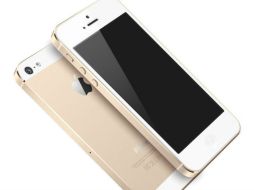 Señalan que el celular tendrá un frente blanco, con una placa trasera en el tono dorado y bordes biselados. ESPECIAL /