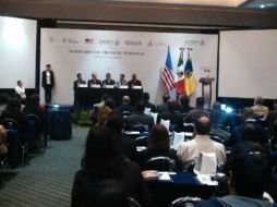 Nájera agradeció a Estados Unidos por su interés en participar en el seminario.  /