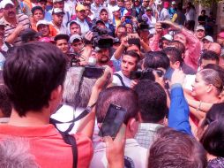 Los trabajadores, quienes hoy llegaron a un acuerdo con Héctor Robles, consideran que la funcionaria no les apoya con sus necesidades.  /